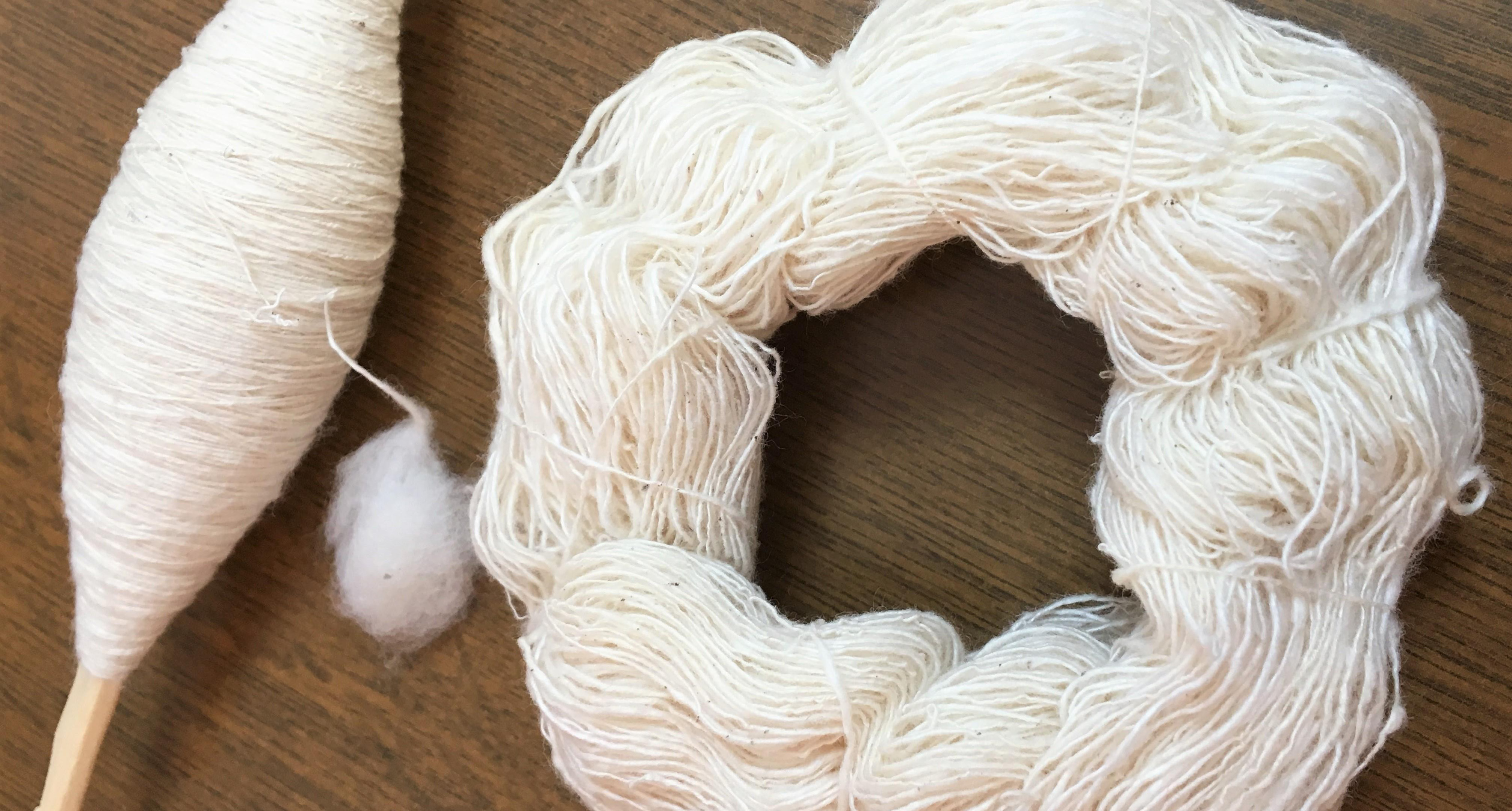綿花 から 糸 を 作る